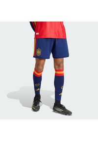 Adidas - Autentyczne szorty podstawowe Hiszpania 26. Kolor: niebieski. Technologia: ClimaCool (Adidas). Sport: piłka nożna #1