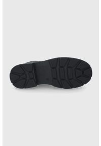 Answear Lab Kalosze damskie kolor czarny. Nosek buta: okrągły. Kolor: czarny. Materiał: materiał, guma. Wzór: gładki. Styl: wakacyjny #5