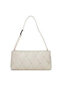 Calvin Klein Torebka Ck Woven Elongated Shoulder Bag K60K612992 Biały. Kolor: biały. Materiał: skórzane #3