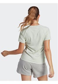 Adidas - adidas T-Shirt Essentials+ Made with Hemp T-Shirt HA7151 Zielony Slim Fit. Kolor: zielony. Materiał: bawełna #4