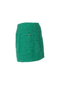 Guess Spódnica "Dianne" | Q3GD32WFGM0 | Kobieta | Zielony. Kolor: zielony. Materiał: poliester. Długość: krótkie. Styl: klasyczny, elegancki #2