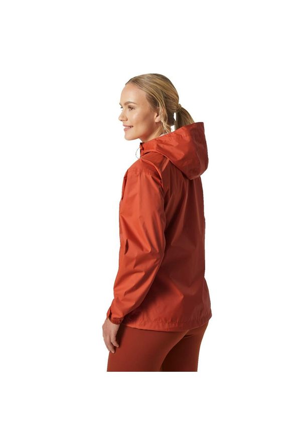 Kurtka przeciwdeszczowa damska Helly Hansen Loke. Kolor: pomarańczowy. Materiał: syntetyk