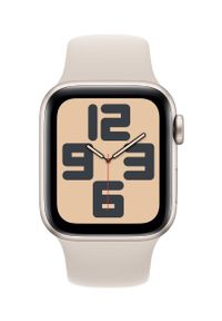 APPLE - Smartwatch Apple Watch SE GPS+Cellular 40mm aluminium Księżycowa Poświata | Księżycowa Poświata pasek sportowy S/M. Rodzaj zegarka: smartwatch. Styl: sportowy #2