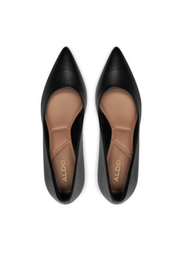 Aldo Czółenka Javabriryn 13816587 Czarny. Kolor: czarny. Materiał: skóra