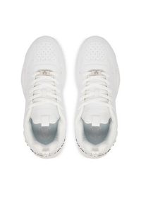 Plein Sport Sneakersy FAES USC0855 SLE004N Biały. Kolor: biały. Materiał: skóra #6