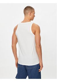 Jack & Jones - Jack&Jones Tank top Chill 12248069 Biały Standard Fit. Kolor: biały. Materiał: bawełna #4