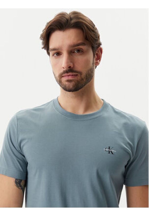 Calvin Klein Jeans Komplet 2 t-shirtów Monologo J30J320199 Kolorowy Regular Fit. Materiał: bawełna. Wzór: kolorowy