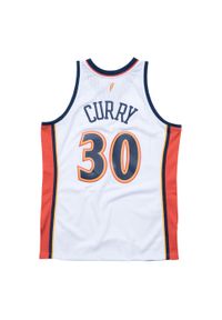 Mitchell & Ness - Koszulka Nba Golden State Warriors Stephen Curry. Kolor: wielokolorowy, biały, pomarańczowy. Sport: koszykówka #2