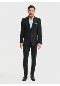 Pako Lorente - PAKO LORENTE – Gładka koszula męska w kolorze szarym. Kolor: szary, beżowy, niebieski, wielokolorowy. Materiał: bawełna. Długość rękawa: długi rękaw. Długość: długie. Wzór: gładki #6