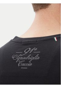 Aeronautica Militare T-Shirt 251TS2414J641 Granatowy Regular Fit. Kolor: niebieski. Materiał: bawełna #4