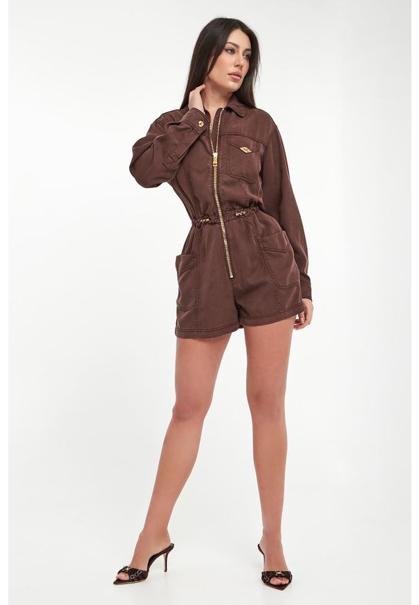 Elisabetta Franchi - Kombinezon damski z lyocellu ELISABETTA FRANCHI