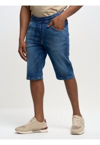 Big-Star - Szorty męskie jeansowe Parker 318. Kolor: niebieski. Materiał: jeans. Sezon: lato. Styl: klasyczny #6