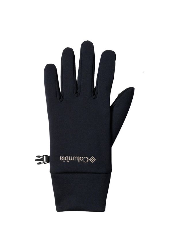 columbia - Rękawiczki sportowe dla dorosłych Point Park Fleece Glove. Kolor: czarny. Materiał: elastan, poliester. Styl: sportowy