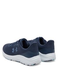 Under Armour Buty do biegania Ua W Charged Pursuit 4 3028261 Granatowy. Kolor: niebieski. Materiał: materiał