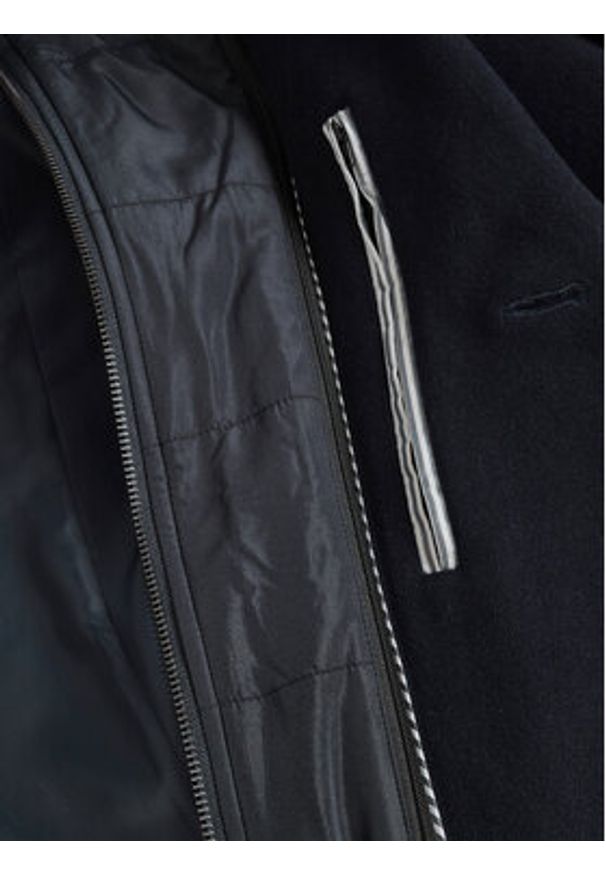 Matinique Płaszcz wełniany 30206267 Granatowy Regular Fit. Kolor: niebieski. Materiał: wełna