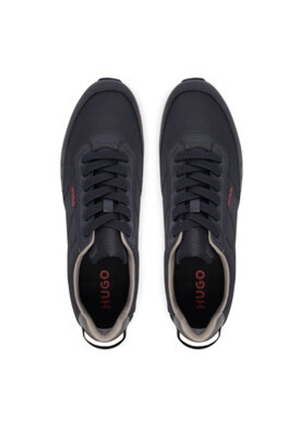 Hugo - HUGO Sneakersy Icelin 50552637 Granatowy. Kolor: niebieski. Materiał: materiał