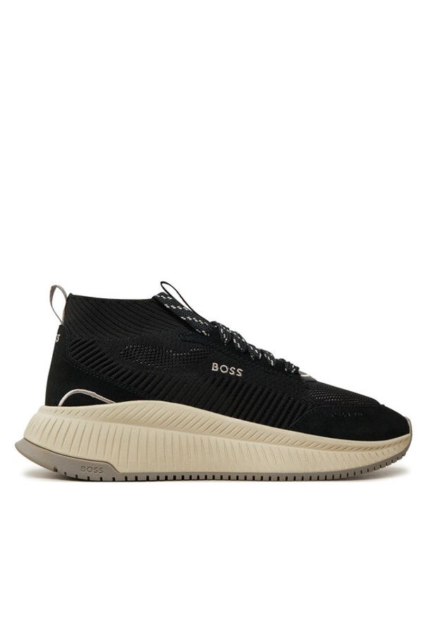 BOSS - Boss Sneakersy Ttnm Evo 50523933 Czarny. Kolor: czarny. Materiał: materiał