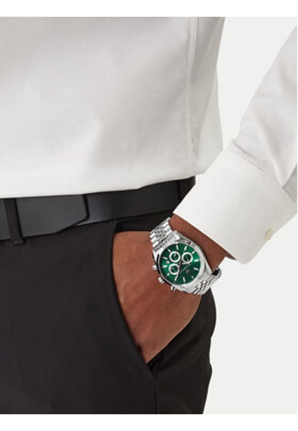 Maserati Zegarek Attrazione R8853151023 Srebrny. Kolor: srebrny