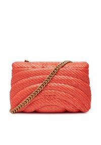 Pinko - PINKO Torebka Love Puff Mini PE 25 PLTT 100039 A2C8 Pomarańczowy. Kolor: pomarańczowy
