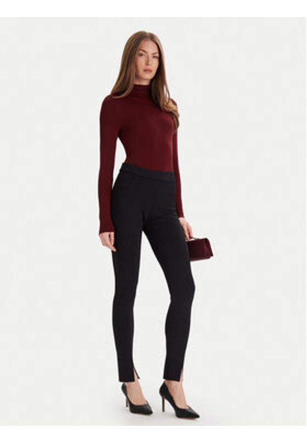 Wolford Body Shaping 77122 Bordowy Slim Fit. Kolor: czerwony. Materiał: syntetyk