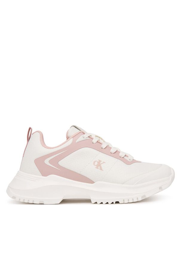 Sneakersy Calvin Klein. Kolor: biały