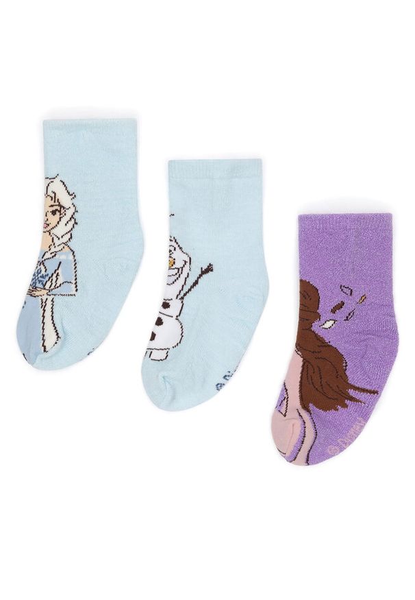 Skarpety długie Frozen. Kolor: fioletowy