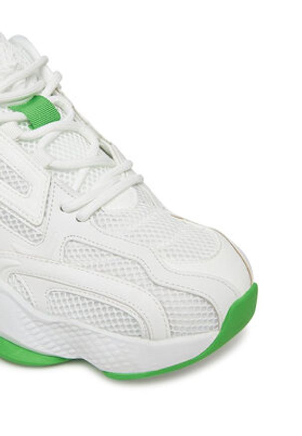 Plein Sport Sneakersy Thunderbeast // GEN.X.05 SAES USC0750 STE003N Biały. Kolor: biały. Materiał: materiał