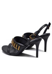 Just Cavalli Sandały 77RA3S69 Czarny. Kolor: czarny. Materiał: skóra #6