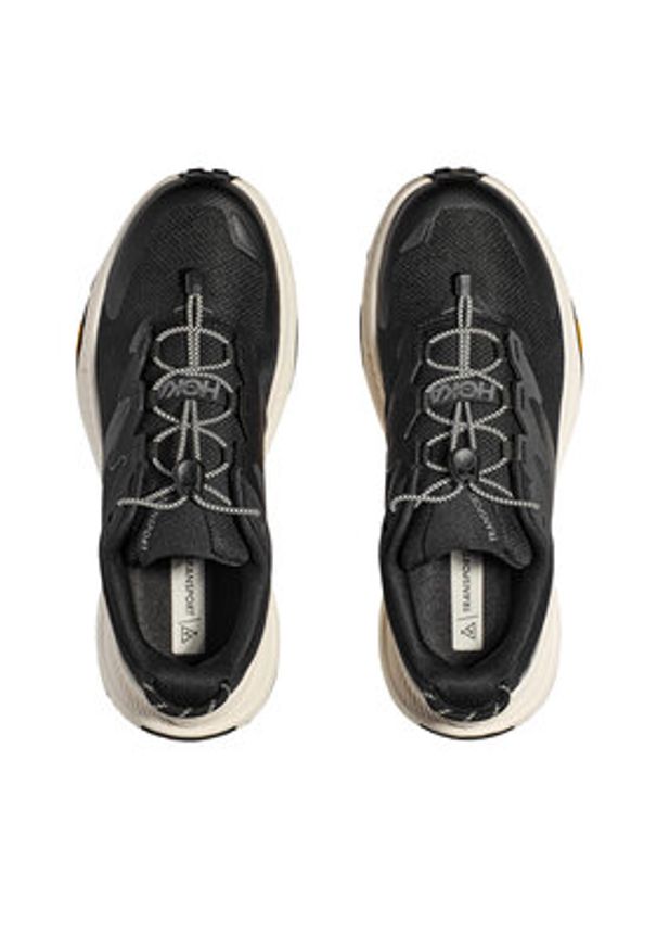 HOKA - Hoka Sneakersy Transport 1123154 Czarny. Kolor: czarny. Materiał: materiał