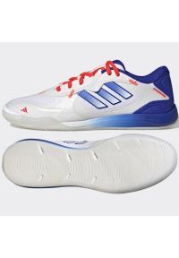 Adidas - Buty piłkarskie adidas Fevernova Court In M IG8766 białe. Zapięcie: sznurówki. Kolor: biały. Materiał: tkanina, syntetyk, guma. Sport: piłka nożna #5