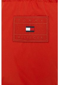 TOMMY HILFIGER - Tommy Hilfiger Kurtka puchowa męska kolor czerwony zimowa. Okazja: na co dzień. Kolor: czerwony. Materiał: puch. Sezon: zima. Styl: casual #6