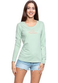 Mustang - DAMSKI LONGSLEEVE MUSTANG Anne C Print 1009865 6180. Długość rękawa: długi rękaw. Długość: długie. Wzór: nadruk