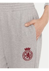 TOMMY HILFIGER - Tommy Hilfiger Spodnie dresowe UW0UW06081 Szary Wide Leg. Kolor: szary. Materiał: bawełna #5