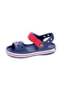 Sandały chłopięce Crocs CROCBAND. Kolor: czerwony, niebieski, wielokolorowy