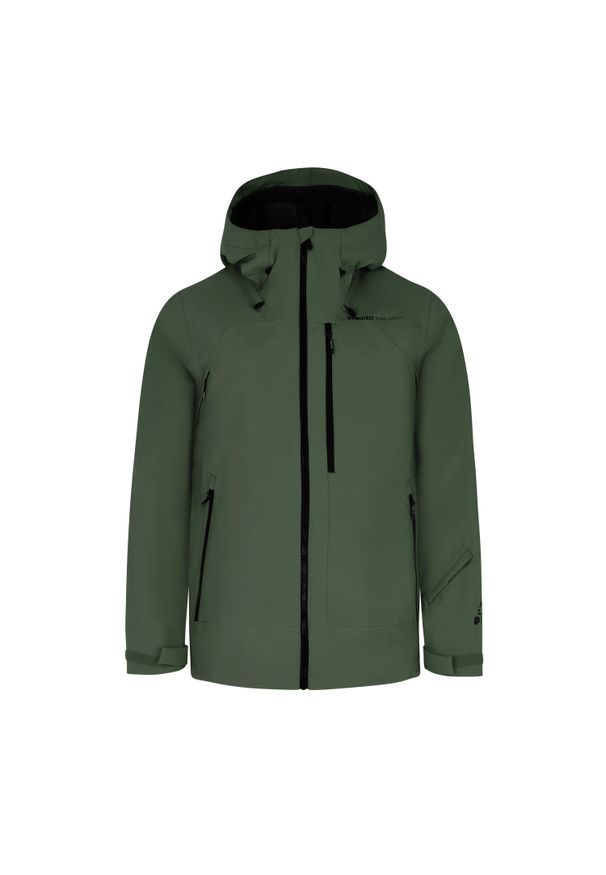 Kurtka narciarska Protest Abalone. Kolor: zielony. Materiał: materiał. Sezon: zima. Sport: narciarstwo