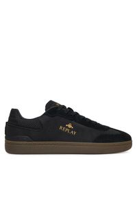 Replay - REPLAY Sneakersy GMSD7.000.C0004S Czarny. Kolor: czarny. Materiał: skóra