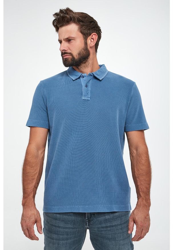 JOOP! Jeans - Polo męskie Diamal JOOP! JEANS. Typ kołnierza: polo