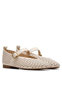 Clarks Półbuty Fawna Jane 26181230 Écru. Materiał: skóra #3