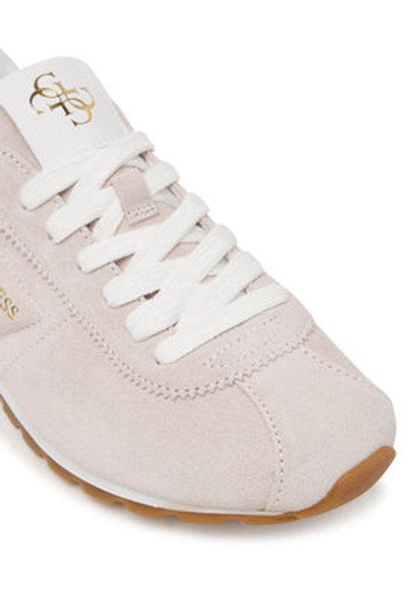 Guess Sneakersy FLPTH3 SUE12 Różowy. Kolor: różowy. Materiał: zamsz, skóra