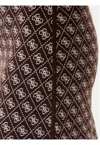 Guess Spódnica ołówkowa W5BD81 Z3JD2 Brązowy Slim Fit. Kolor: brązowy. Materiał: syntetyk #4