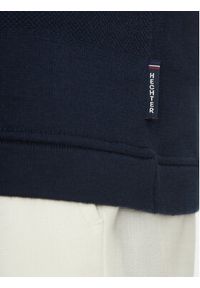 Hechter Paris Polo 65009 151808 Granatowy Regular Fit. Typ kołnierza: polo. Kolor: niebieski. Materiał: bawełna