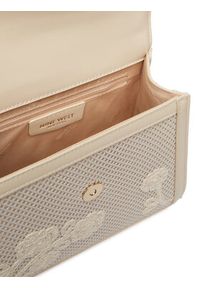 Nine West Torebka CEO-Wall Street Glow-KY318 Beżowy. Kolor: beżowy. Styl: street #5