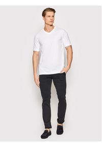 BOSS - Boss Chinosy Schino D 50470813 Czarny Slim Fit. Kolor: czarny. Materiał: bawełna #5