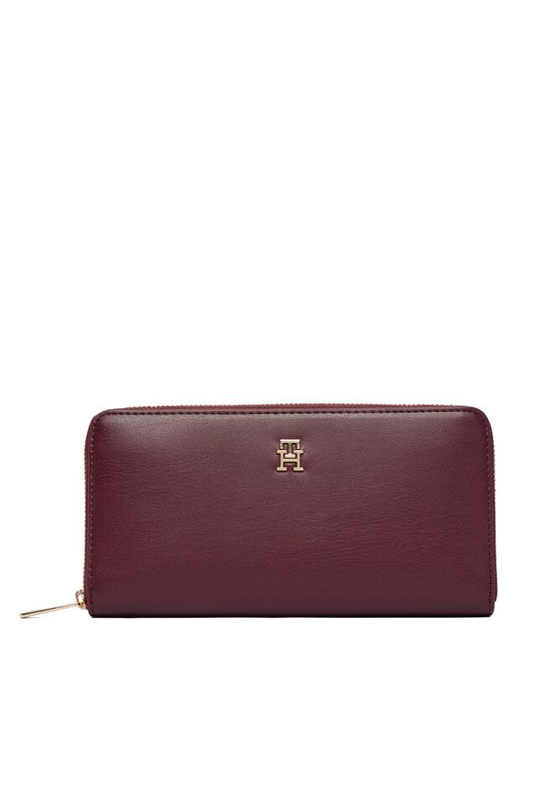 TOMMY HILFIGER - Portfel Tommy Hilfiger. Kolor: czerwony