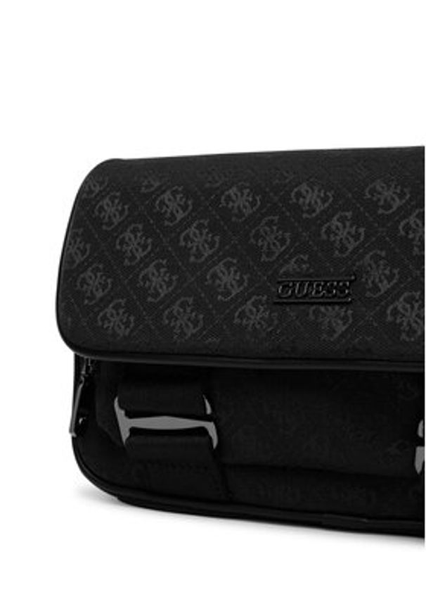Guess Saszetka HMBOST P6164 Czarny. Kolor: czarny. Materiał: materiał