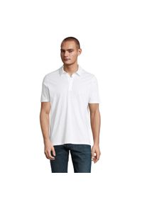 SOL'S - Polo Sol's Octave. Typ kołnierza: polo. Kolor: biały. Materiał: bawełna #1