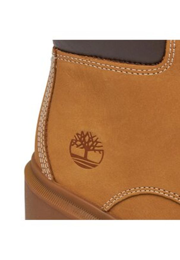 Timberland Trzewiki Allington Heights 6In TB0A5Y5R2311 Brązowy. Kolor: brązowy. Materiał: nubuk, skóra