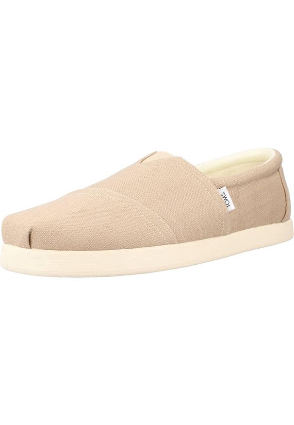 Toms - Sandały TOMS ALP FWD Jasnobrązowy. Kolor: brązowy, wielokolorowy, beżowy. Materiał: tkanina. Sport: turystyka piesza