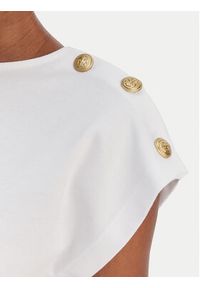 Marciano Guess T-Shirt 6RGI03 6362A Biały Regular Fit. Kolor: biały. Materiał: bawełna #5