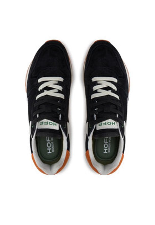 HOFF Sneakersy Nigreos 22402025 Czarny. Kolor: czarny. Materiał: skóra